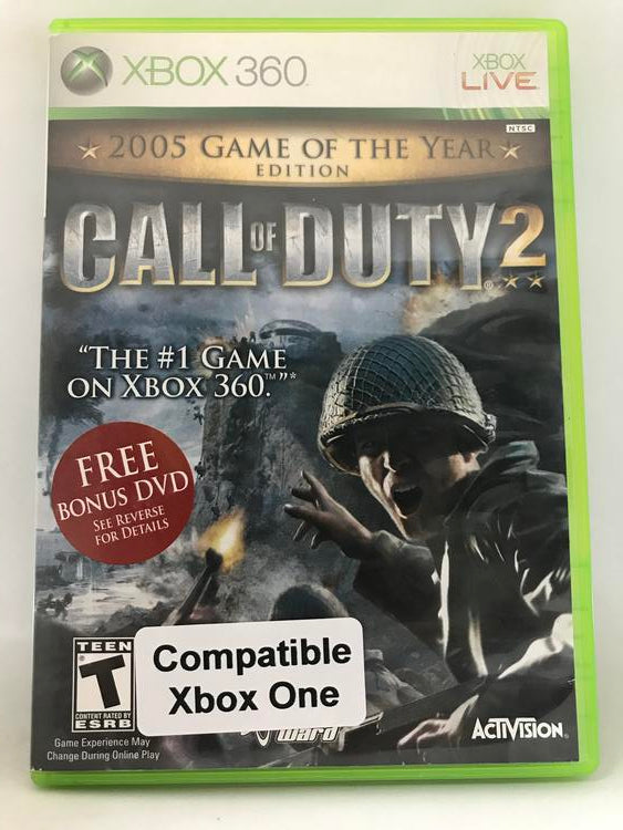 CALL OF DUTY 2 GAME OF THE YEAR EDITION (COMPLETE IN BOX)