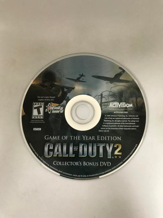 CALL OF DUTY 2 GAME OF THE YEAR EDITION (COMPLETE IN BOX)