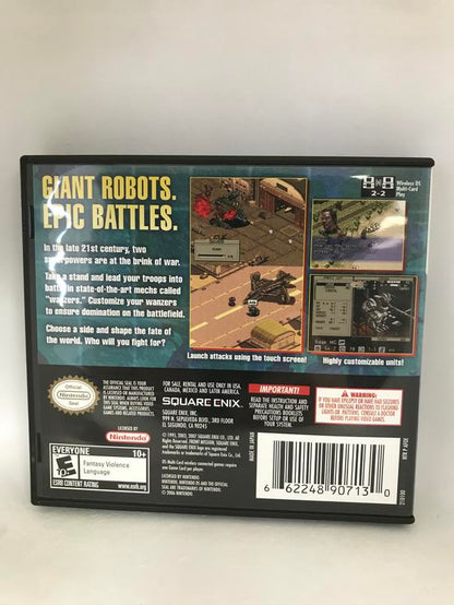 FRONT MISSION (COMPLETE IN BOX) (usagé)