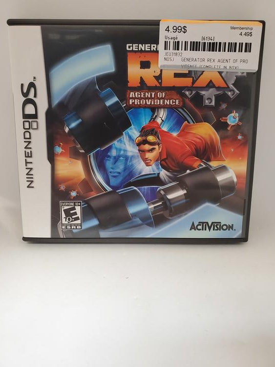 GENERATOR REX AGENT OF PROVIDENCE (COMPLETE IN BOX)