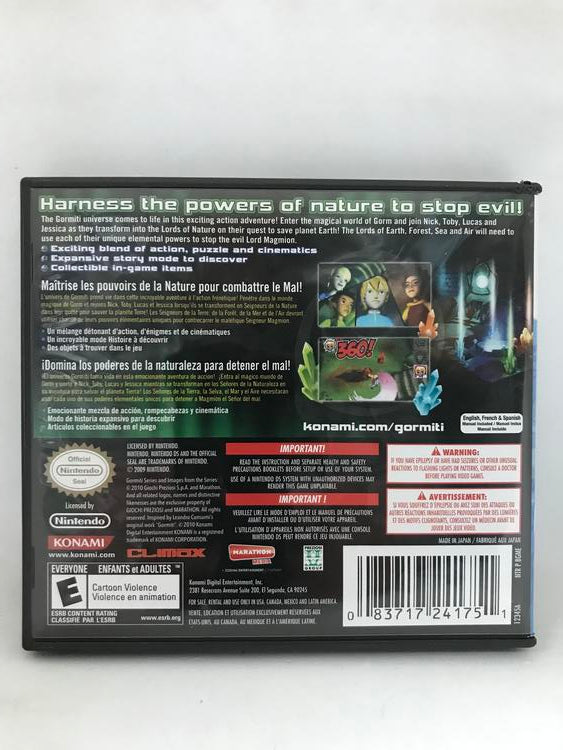 GORMITI THE LORDS OF NATURE (COMPLETE IN BOX)