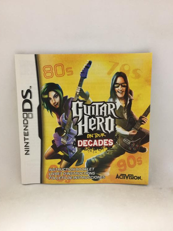 GUITAR HERO ON TOUR DECADES GAME ONLY (COMPLETE IN BOX) (usagé)