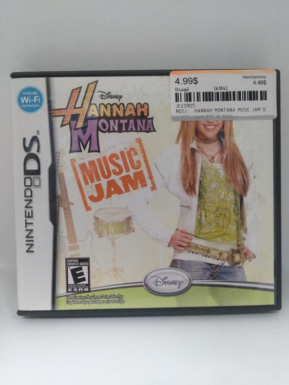 HANNAH MONTANA MUSIC JAM (COMPLETE IN BOX) (usagé)