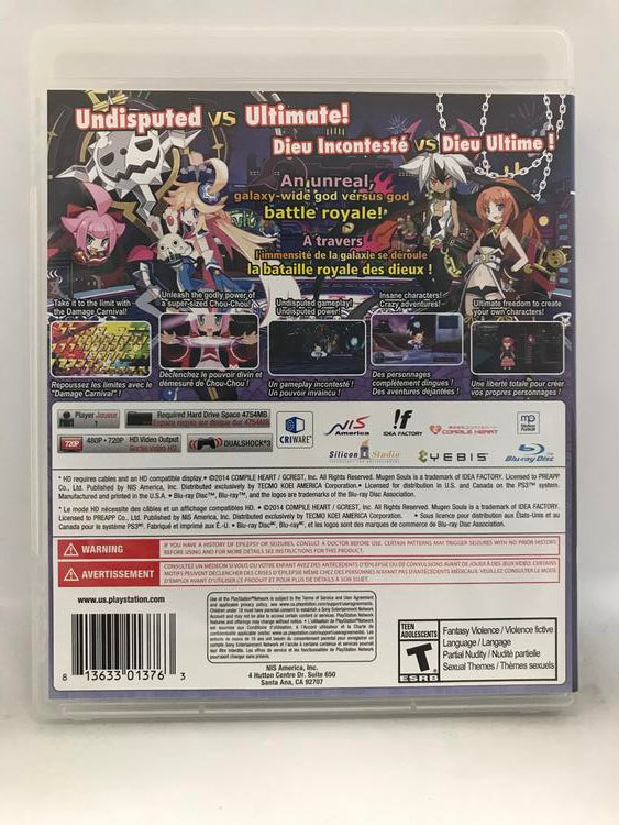 MUGEN SOULS Z (COMPLETE IN BOX)