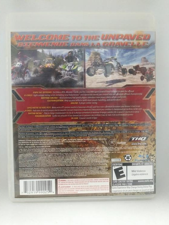 MX VS. ATV UNTAMED (COMPLETE IN BOX)
