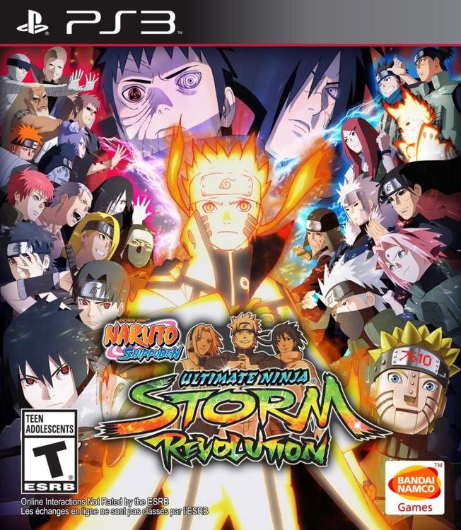 NARUTO SHIPPUDEN ULTIMATE NINJA STORM REVOLUTION (WITH BOX)