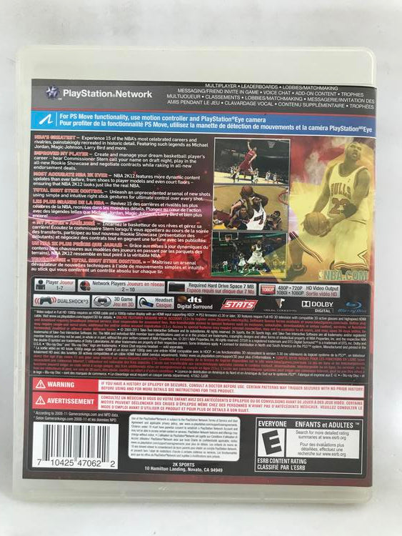 NBA 2K12 (WITH BOX)