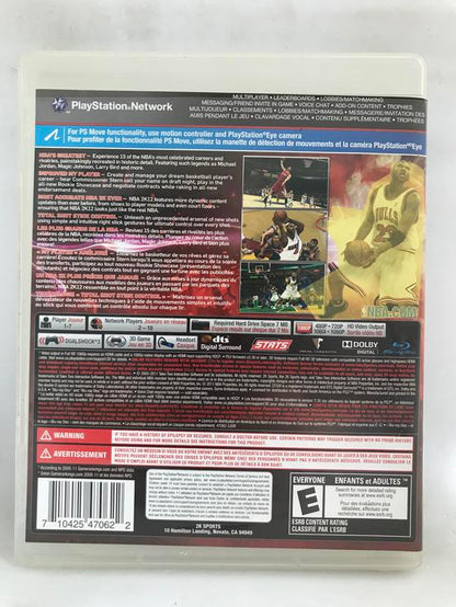 NBA 2K12 (WITH BOX) (usagé)