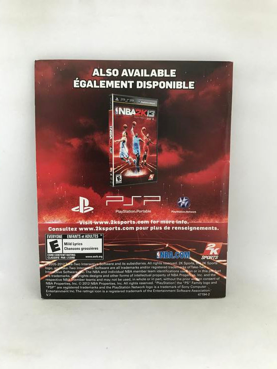 NBA 2K13 (COMPLETE IN BOX)