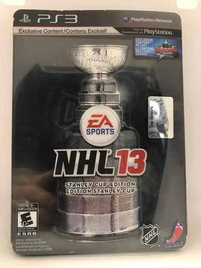 NHL 13 STANLEY CUP COLLECTORS EDITION (WITH BOX)