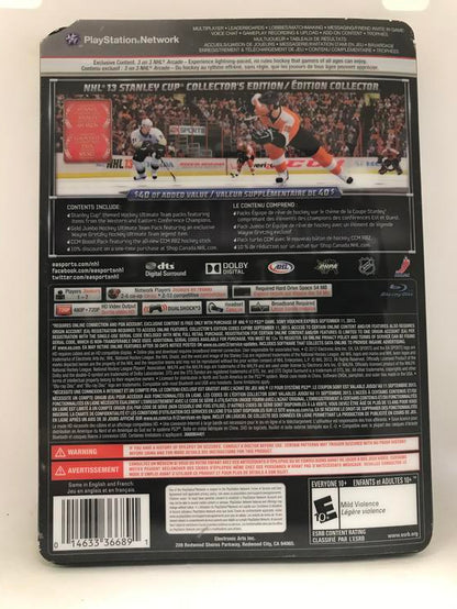 NHL 13 STANLEY CUP COLLECTORS EDITION (WITH BOX)