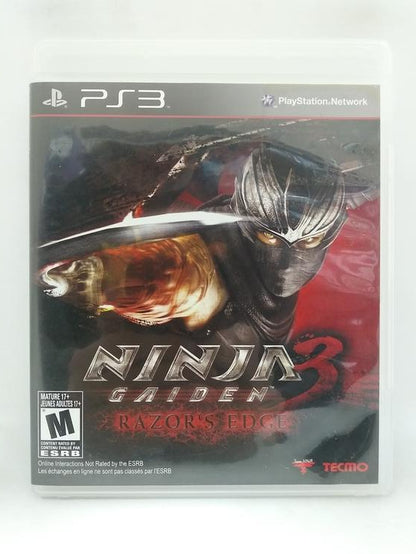 NINJA GAIDEN 3 RAZORS EDGE (COMPLETE IN BOX)