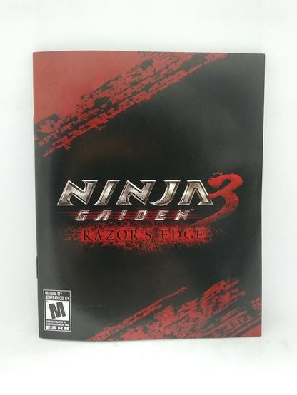NINJA GAIDEN 3 RAZORS EDGE (COMPLETE IN BOX)