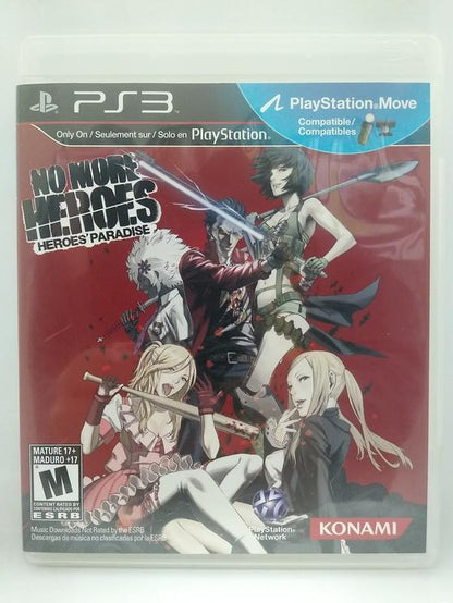 NO MORE HEROES HEROES PARADISE (COMPLETE IN BOX)
