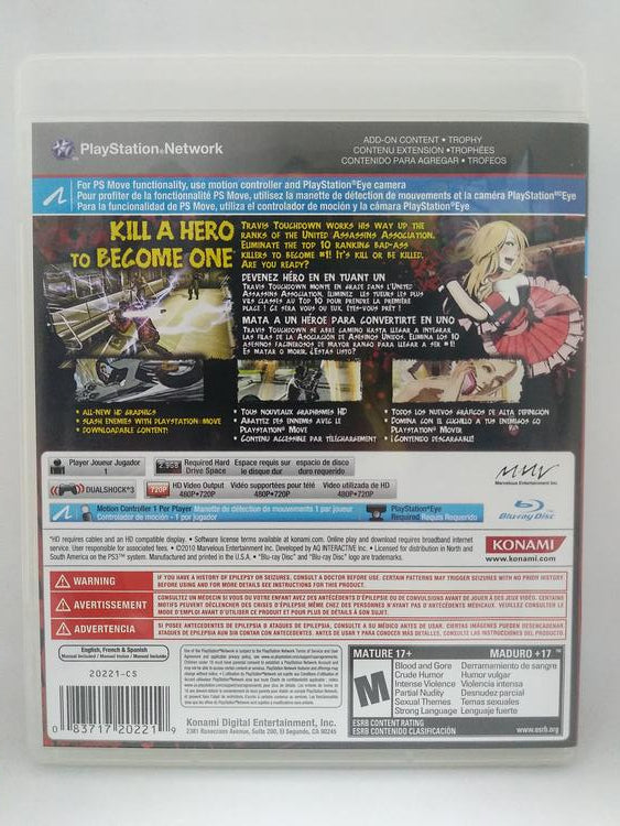 NO MORE HEROES HEROES PARADISE (COMPLETE IN BOX)