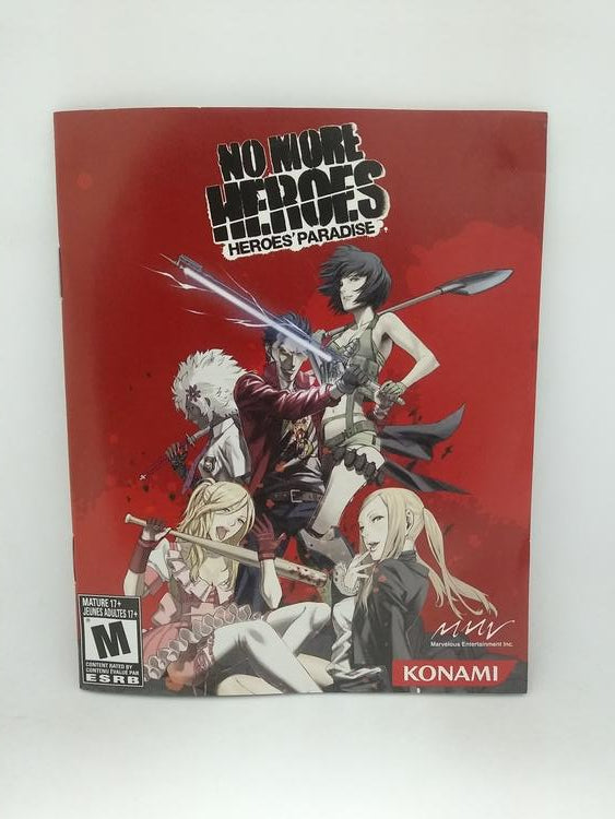 NO MORE HEROES HEROES PARADISE (COMPLETE IN BOX)