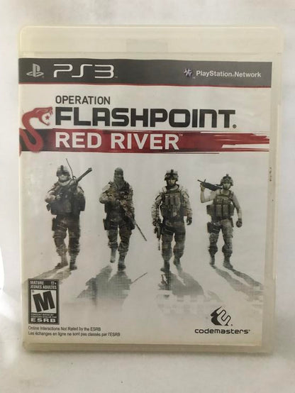 OPERATION FLASHPOINT RED RIVER (COMPLETE IN BOX) (usagé)