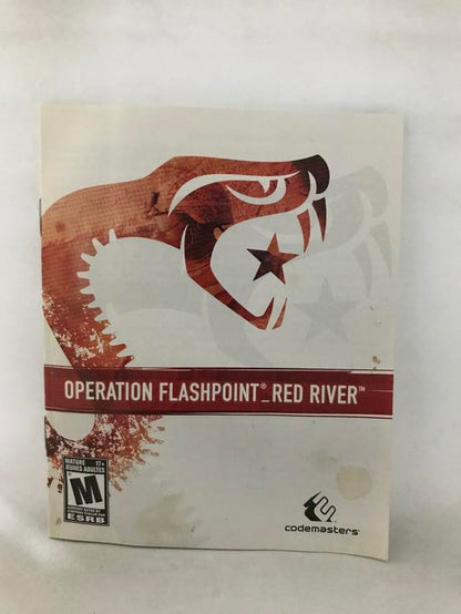 OPERATION FLASHPOINT RED RIVER (COMPLETE IN BOX) (usagé)