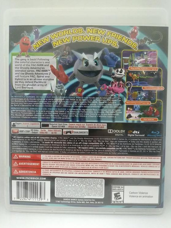 PAC-MAN AND THE GHOSTLY ADVENTURES 2 (WITH BOX)