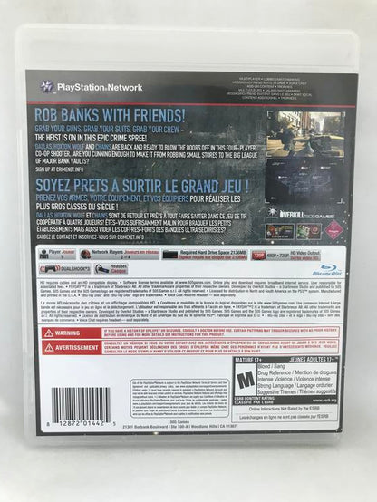 PAYDAY 2 (COMPLETE IN BOX) (usagé)