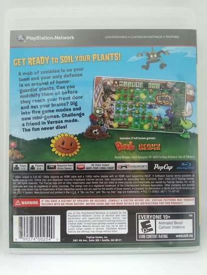 PLANTS VS. ZOMBIES (COMPLETE IN BOX) (usagé)