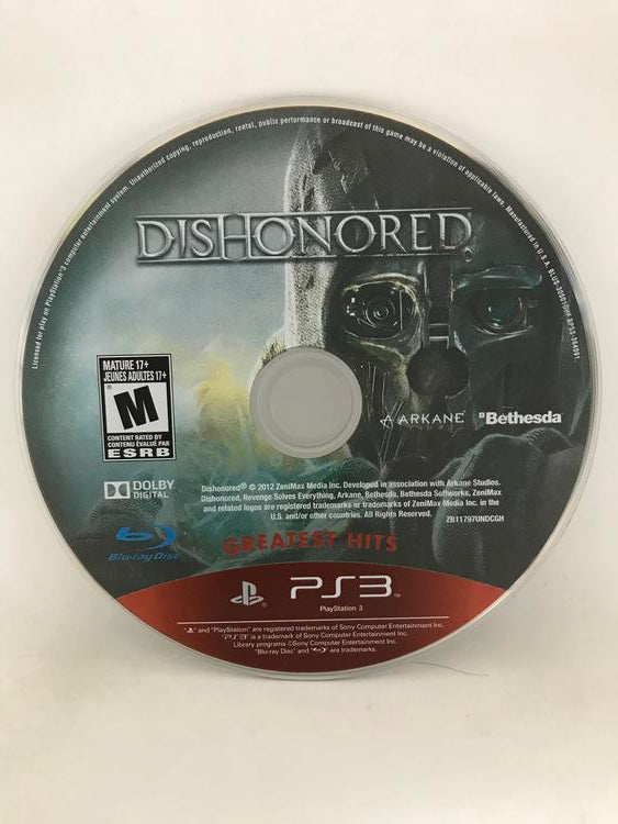 DISHONORED GREATEST HITS (CD ONLY)