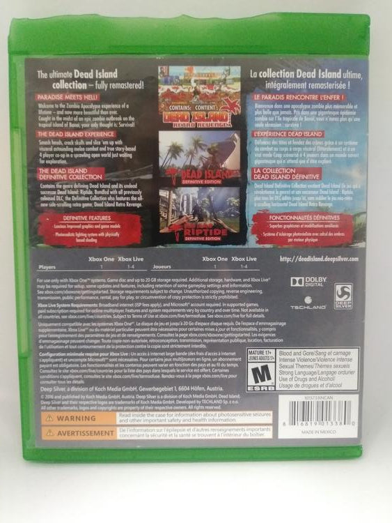 DEAD ISLAND DEFINITIVE COLLECTION (usagé)