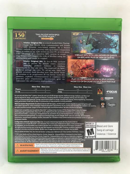 DIVINITY ORIGINAL SIN ENHANCED EDITION