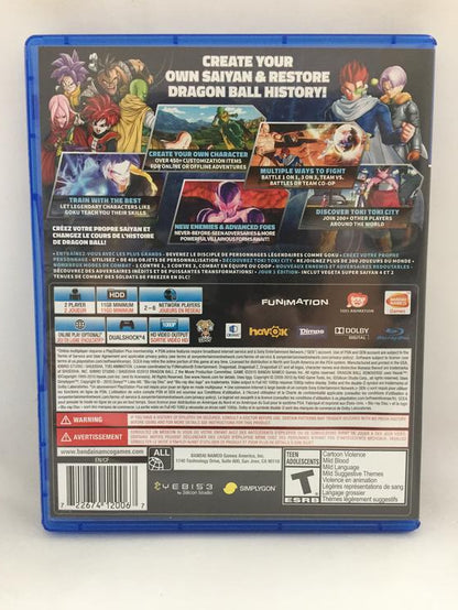 DRAGON BALL XENOVERSE (usagé)