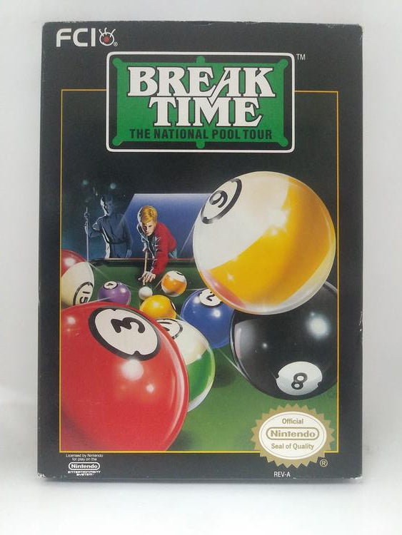 BREAK TIME THE NATIONAL POOL TOUR (COMPLETE IN BOX)