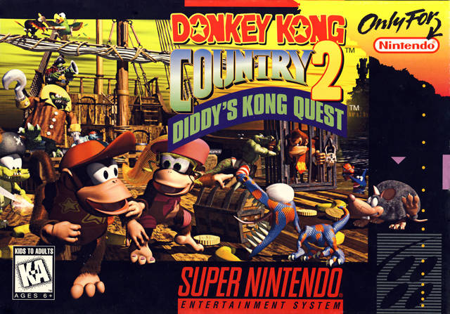 DONKEY KONG COUNTRY 2 DIDDY'S KONG QUEST