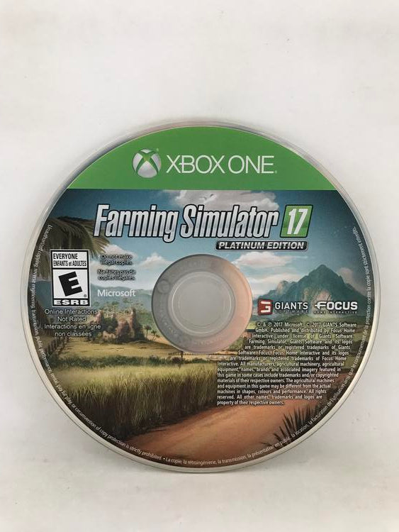 FARMING SIMULATOR 17 PLATINUM EDITION