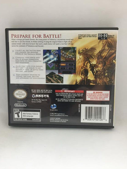 HERO'S SAGA LAEVATEIN TACTICS (COMPLETE IN BOX)