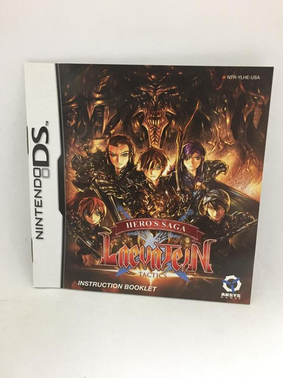 HERO'S SAGA LAEVATEIN TACTICS (COMPLETE IN BOX)