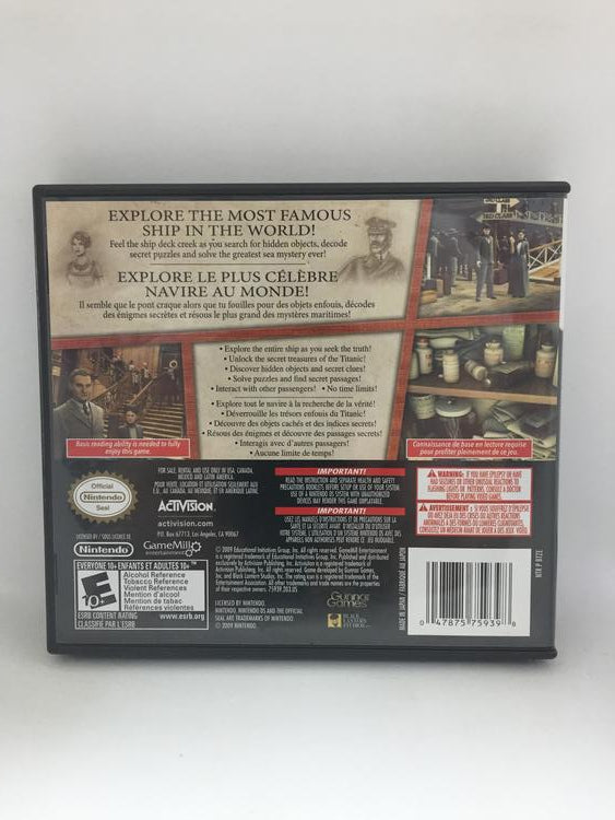 HIDDEN MYSTERIES TITANIC SECRETS OF THE FATEFUL VOYAGE (COMPLETE IN BOX) (usagé)