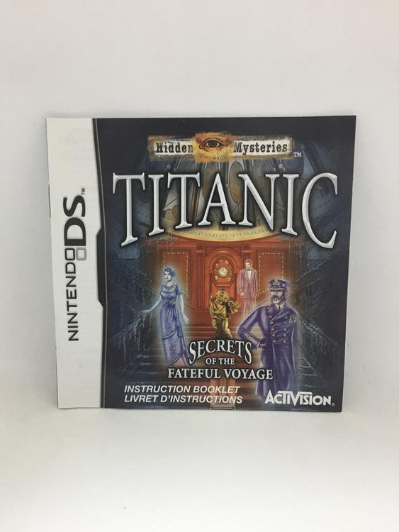 HIDDEN MYSTERIES TITANIC SECRETS OF THE FATEFUL VOYAGE (COMPLETE IN BOX) (usagé)
