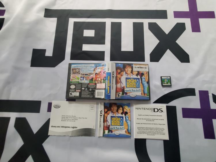 HIGH SCHOOL MUSICAL 2 WORK THIS OUT (COMPLETE IN BOX) (usagé)