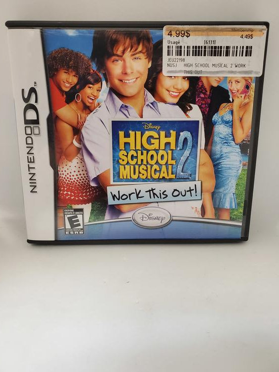 HIGH SCHOOL MUSICAL 2 WORK THIS OUT (COMPLETE IN BOX)
