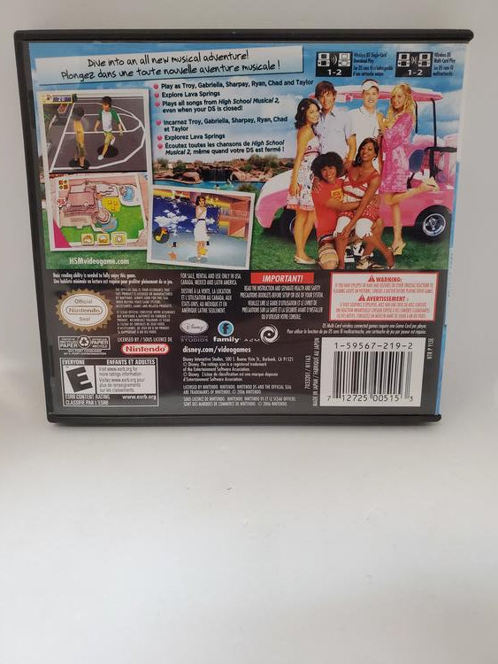 HIGH SCHOOL MUSICAL 2 WORK THIS OUT (COMPLETE IN BOX) (usagé)