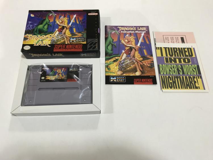 DRAGON'S LAIR (COMPLETE IN BOX)