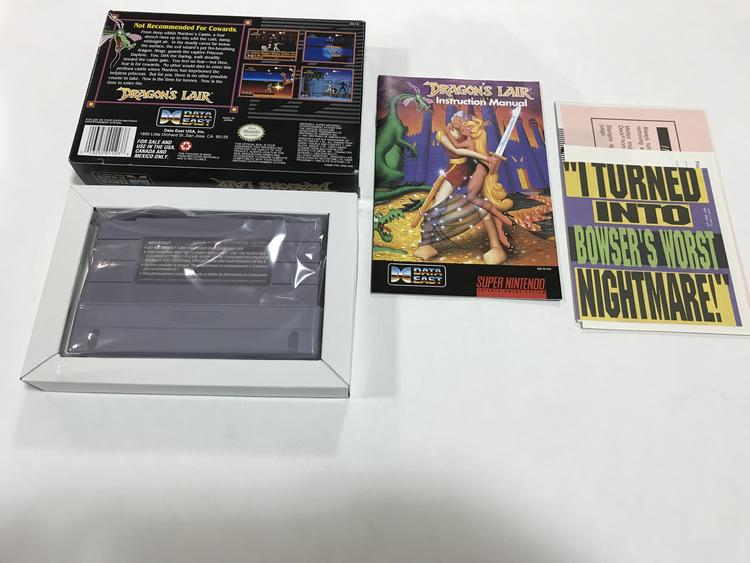 DRAGON'S LAIR (COMPLETE IN BOX)