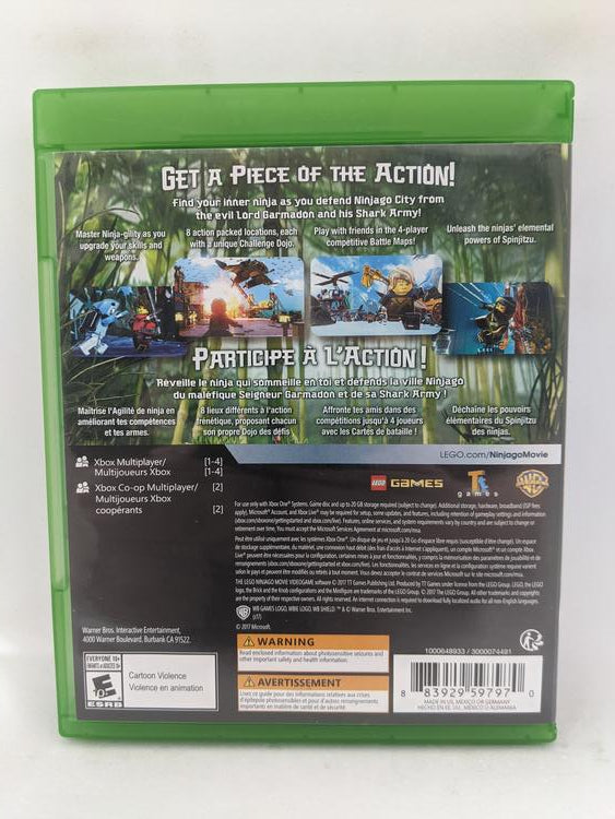 LEGO NINJAGO MOVIE VIDEO GAME (usagé)