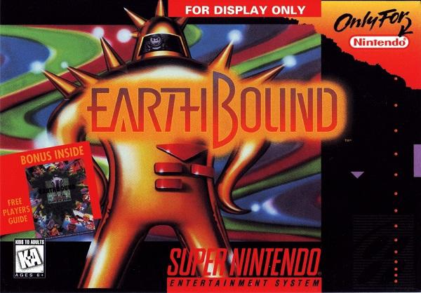 EARTHBOUND W/ STRATEGY GUIDE (COMPLETE IN BOX)
