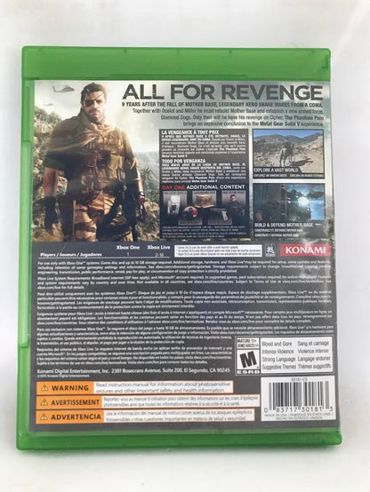 METAL GEAR SOLID V THE PHANTOM PAIN (usagé)