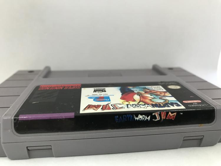 EARTHWORM JIM WITH INSTRUCTION BOOKLET ENGLISH (usagé)