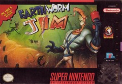 EARTHWORM JIM WITH INSTRUCTION BOOKLET ENGLISH