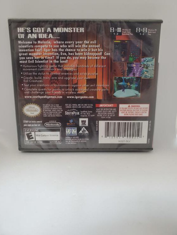 IGOR THE GAME (COMPLETE IN BOX)