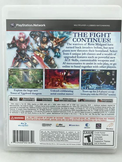 RAGNAROK ODYSSEY ACE (COMPLETE IN BOX) (usagé)