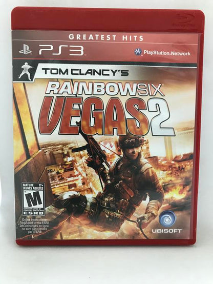 TOM CLANCY'S RAINBOW SIX VEGAS 2 GREATEST HITS (COMPLETE IN BOX)