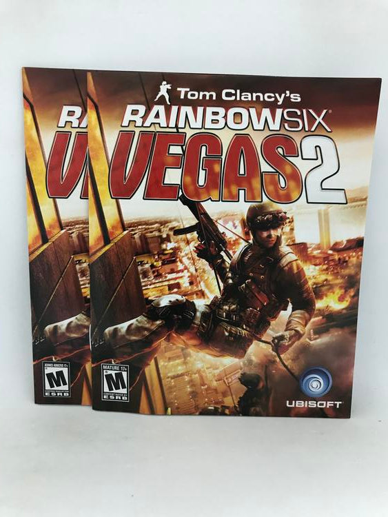 TOM CLANCY'S RAINBOW SIX VEGAS 2 GREATEST HITS (COMPLETE IN BOX)